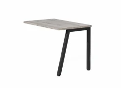 Aanbouwtafel Pronto 2 100x66x73cm - melamine - sherman grijs