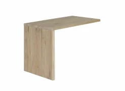 Aanbouwtafel Yoda 100x65x76cm - eik massief - naturel