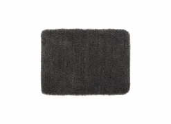 Badmat Arizona 50x78cm - polyester - donkergrijs