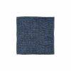 Badmat Indiana 50x50cm - polyester - blauw