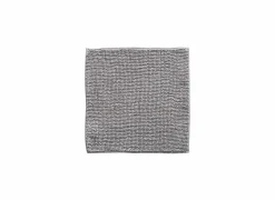 Badmat Indiana 50x50cm - polyester - grijs