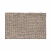 Badmat Indiana 50x78cm - polyester - taupe