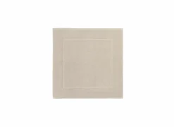 Badmat London 60x60cm - polyester & katoen - beige