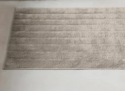 Badmat Luca 100x60cm - polyester & katoen - sand dune