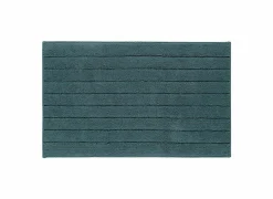 Badmat Luca 80x50cm - polyester & katoen - deep water