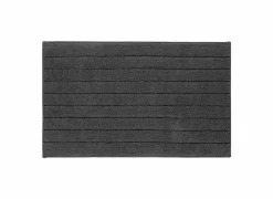 Badmat Luca 140x70cm - polyester & katoen - storm