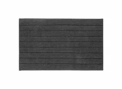 Badmat Luca 80x50cm - polyester & katoen - storm