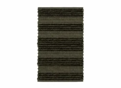 Badmat Solange 60x100cm - polyester & katoen - army green