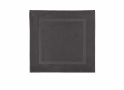 Badmat Una 60x60cm - katoen - charcoal