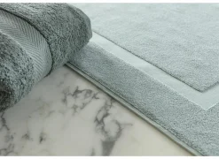 Badmat Una 60x100cm - katoen - sea green