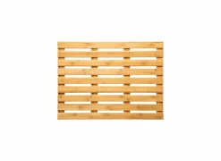 Badmat 50x68cm - bamboe - naturel