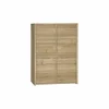 Barkast Amarillo  125cm - eik massief & decor - naturel