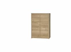 Barkast Amarillo  125cm - eik massief & decor - naturel