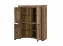 Barkast Carbone  140cm - sheesham massief & decor - naturel