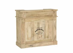 Barkast Djinn 120cm - mango massief - naturel