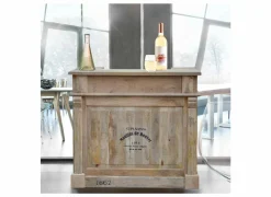 Barkast Djinn 120cm - mango massief - naturel