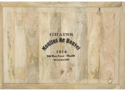 Barkast Djinn 120cm - mango massief - naturel