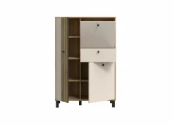 Barkast Killarney 88cm - decor - mauvella oak & sand