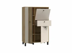 Barkast Killarney 88cm - decor - mauvella oak & sand