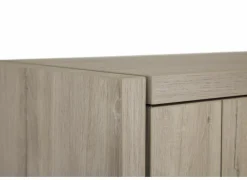 Barkast Lucca 140cm - decor - millenium eik/lichtgrijs