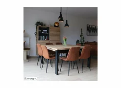 Barkast Palacio 125cm - eik massief & decor - naturel