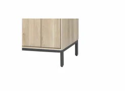 Barkast Polar 120cm - eik massief & decor- naturel