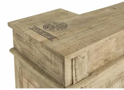 Barkast Troll 180cm - mango massief - naturel