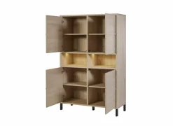 Barkast Umberto 122cm - decor - urban oak