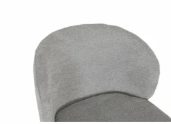 Barstoel Shell ZH65cm - stof - grijs