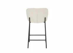 Barstoel Shell ZH65cm - stof - beige