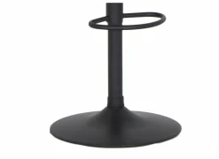 Barstoel Toro ZH58-80cm - lederlook - bruin