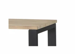 Bartafel Tembo 140x80cm - eik massief - naturel