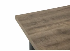 Bartafel 150x90cm - decor - bruin & zwart