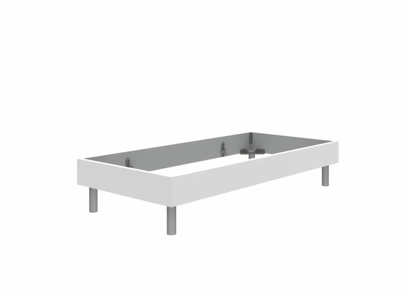 Bed Easy 100x200cm - decor - wit