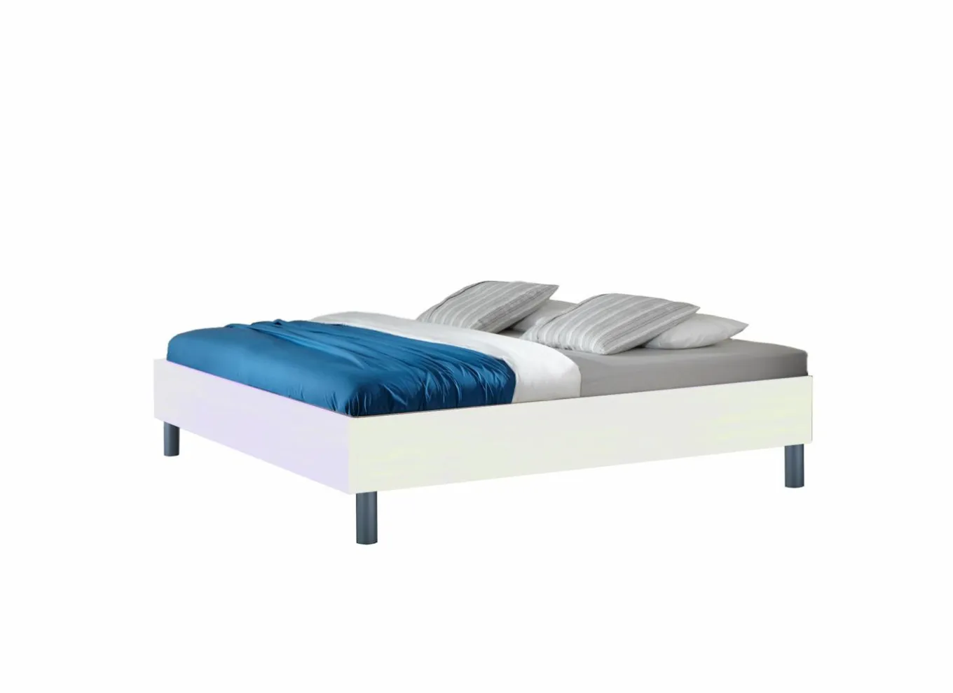 Bed Easy 160x200cm - decor - wit
