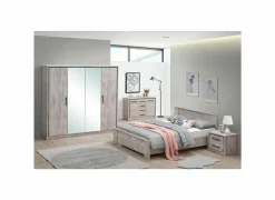 Bed Elias 160x200cm - decor - grijze eik