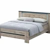 Bed Elvira 140x200cm - decor - canada oak