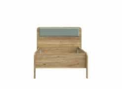 Bed Hoa 90x200cm - decor - mauvella eik & groen