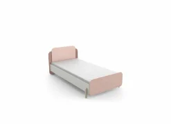 Demeyere Bed Jade 90x200cm - decor - mat roze & mat wit