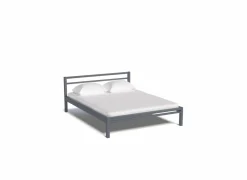 Perfecta Bed King 160x200cm - metaal - mat antraciet