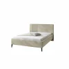 Bed Lisa 140x200cm  - stof - greige