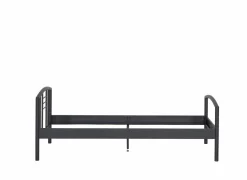 Bed Me 90x200cm - metaal - zwart