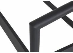 Bed Me 90x200cm - metaal - zwart