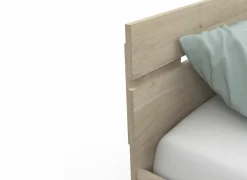 Bed Michigan 90x200cm - decor - kronberg eik met opbergruimte