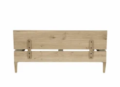Bed Notte 160x200cm - eik massief & fineer - naturel