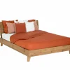 Bed Opium 180x200cm - gerecycleerd den massief - naturel