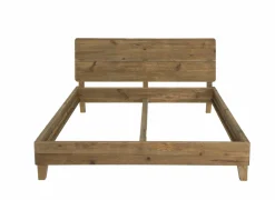 Bed Opium 160x200cm - gerecycleerd den massief - naturel