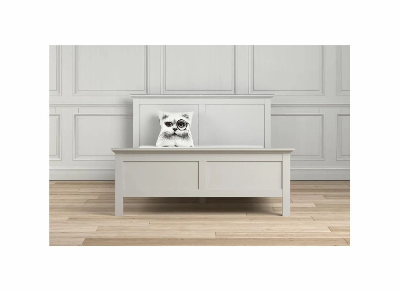 Bed Paris 160x200cm - decor - wit