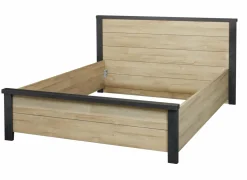 Bed Phaedra 140x200cm - decor - Franse eik & nox