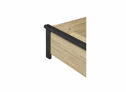 Bed Phaedra 140x200cm - decor - Franse eik & nox